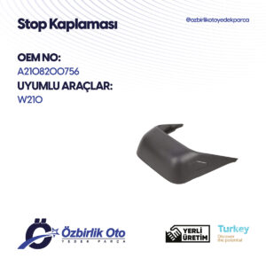 W210 MERCEDES BENZ 3. STOP ARKA KAPAĞI