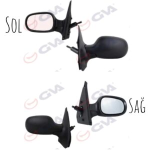 Clio 2 -(2000-2008) Uyumlu / Dış Ayna Mekanik Sağ Ve Sol Takım 8200219319 8200219318