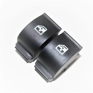 Fiat Ducato Doblo Fiorino Linea Peugeot Boxer Bipper Sürücü Sol & Sağ Cam Düğme Kapağı (ışık Yansır)